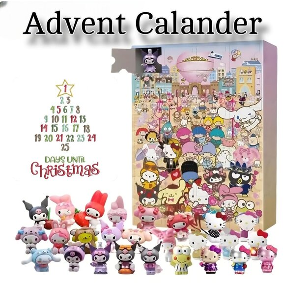 Sanrio Toys Sanrio Characters 24 Day Count Down Advent Calendar